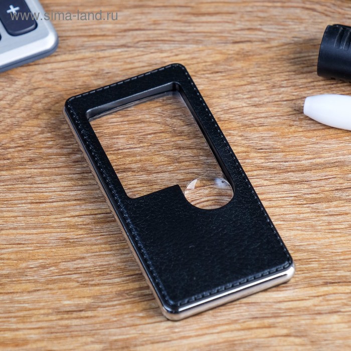 Лупа прямоугольная 3х, 5× - Фото 1