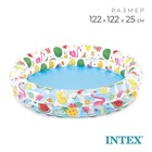 Бассейн надувной «Фрукты», 122×25 см, от 2 лет, МИКС, 59421NP INTEX - Фото 1