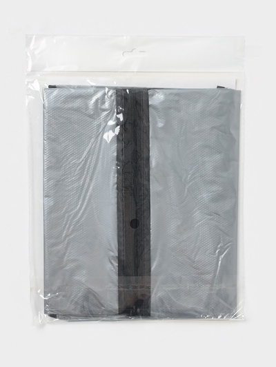 Чехол для одежды Доляна, 60×90 см, серый