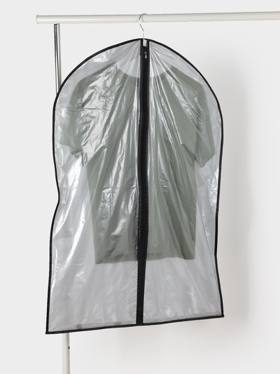 Чехол для одежды Доляна, 60×90 см, серый