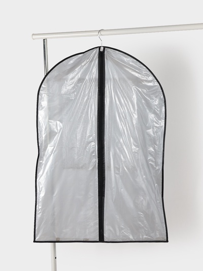 Чехол для одежды Доляна, 60×90 см, серый