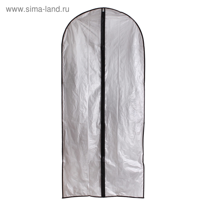 Чехол для одежды Доляна, 60×137 см, PEVA, прозрачный - Фото 1
