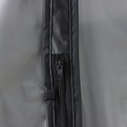 Чехол для одежды Доляна, 61×137 см, плотный, PEVA, цвет серый - Фото 2
