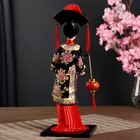 Кукла коллекционная "Китаянка в национ. платье с китайским фонариком" МИКС 32х12,5х12,5 см - Фото 3