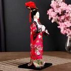 Кукла коллекционная "Китаянка в национальном платье с платочком" 32х12,5х12,5 см - Фото 2