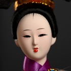 Кукла коллекционная "Китаянка в национ. платье с письменами" МИКС 32х12,5х12,5 см - фото 9559747