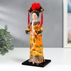 Кукла коллекционная "Китаянка в национальном платье" 32х12,5х12,5 см - фото 8486402