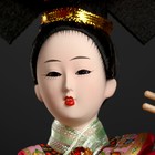 Кукла коллекционная"Китаянка в национ. платье с муз.инструмен. - пипой"МИКС 32х12,5х12,5см - фото 8486410