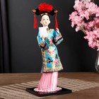 Кукла коллекционная "Китаянка в национальном платье с письмом" 32х12,5х12,5 см - фото 319863229