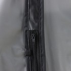Чехол для одежды плотный Доляна, 60×160 см, PEVA, цвет серый - Фото 3