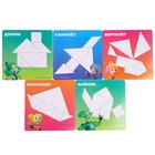 Танграм «Фиксики», 5 двухсторонних карточек - фото 20969777