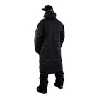 Пальто Jethwear JW с утеплителем, размер L, чёрный, белый - Фото 2