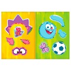 Книга с аппликациями, 20 стр., А5, Смешарики - Фото 3