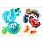 Книги - аппликации «Смешарики», набор 6 шт. по 20 стр., А5 - Фото 2