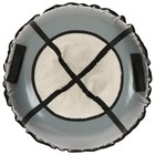 Тюбинг-ватрушка ONLITOP, диаметр чехла 90 см, меховое сиденье, цвета МИКС - Фото 5