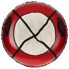 Санки-ватрушки ONLITOP, диаметр чехла 110 см, меховое сиденье, цвета МИКС - Фото 5
