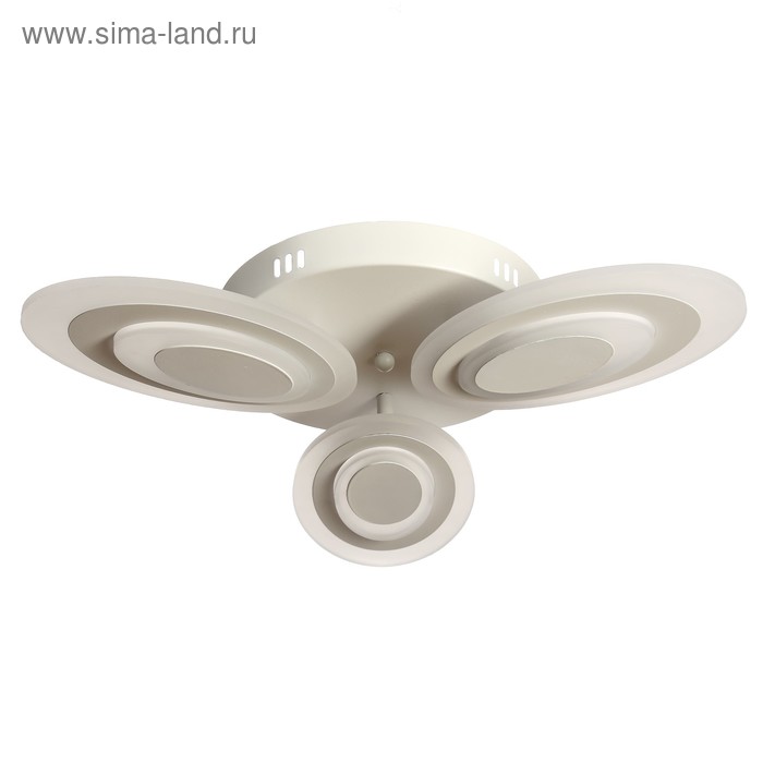 Люстра 114К006992 LED 50 Вт белый 55×55×10 см - Фото 1