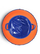 Тюбинг-ватрушка Winter Star, диаметр чехла 90 см, оранжевая, синяя - Фото 6