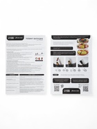 Тюбинг-ватрушка Winter Star, диаметр чехла 90 см, оранжевая, синяя - Фото 6