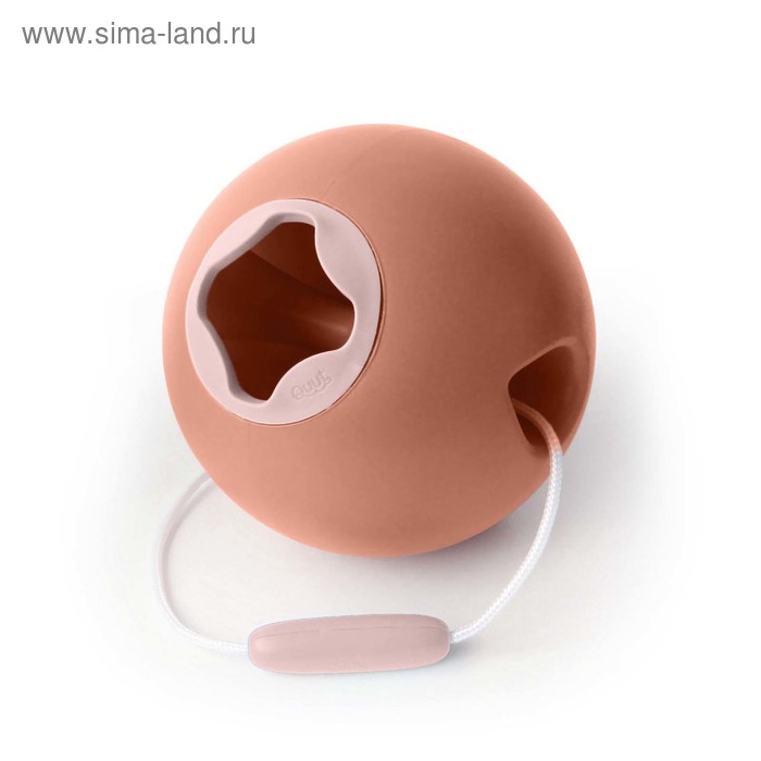 Игрушка для песочницы Quut Ballo «Ведёрко», цвет коралловый, нежно-розовый - Фото 1