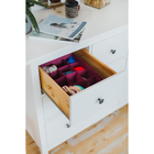 Органайзер для хранения белья «Бордо», 12 отделений, 32×24×12 см, цвет бордовый - Фото 2