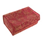 Органайзер для хранения белья с крышкой Доляна «Бордо», 6 отделений, 28×19×10 см, цвет бордовый - Фото 2