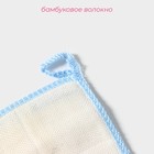 Салфетка для уборки Доляна «Люкс», микрофибра, бамбук, 30×30 см, цвет МИКС - Фото 3