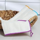 Салфетка для уборки Доляна «Люкс», микрофибра, бамбук, 30×30 см, цвет МИКС - Фото 8