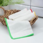 Салфетка для уборки Доляна «Люкс», микрофибра, бамбук, 30×30 см, цвет МИКС - Фото 2