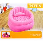 Кресло надувное, флок 91х102х65 см, от 6 лет, цвета МИКС 68563NP INTEX - Фото 3