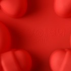 Форма для выпечки Доляна «Новый год. Имбирный пряник», силикон, 28×17 см, 6 ячеек, цвет красный - Фото 6
