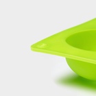 Форма для выпечки Доляна «Новый год», силикон, 27×17×3 см, 6 ячеек (8×7×3 см), зелёная - Фото 5