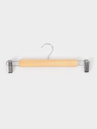 Вешалка для брюк и юбок Доляна, 33×13 см, с зажимами, светлое дерево - Фото 7