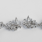 Серьги с жемчугом «Высота», цвет белый в серебре - Фото 5