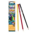 Карандаши цветные пластиковые 6 цветов JOY ART, шестигранные, d грифеля =2.6 мм, в картонной коробке - Фото 1
