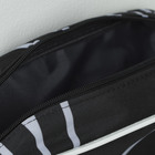 Косметичка дорожная, отдел на молнии, наружный карман, цвет чёрный - Фото 3