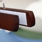 Вешалка для брюк и юбок Доляна, 25×17 см, цвет вишнёвый - Фото 7