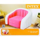 Кресло надувное, флок 97х76х69 см, от 6 лет, цвета МИКС 68571NP INTEX - Фото 3
