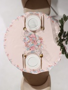 Скатерть новогодняя «Этель» Pink magic, d=150 см ±3 см с ГМВО, 100% хлопок, саржа 190 г/м² - Фото 5