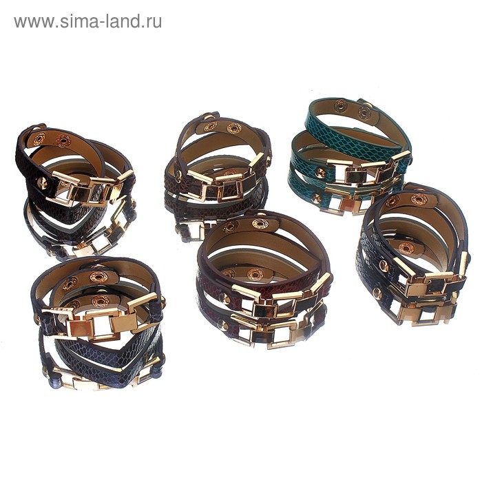 Браслет Style с пряжкой, цвет МИКС - Фото 1