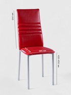 Стул для кухни Клик Мебель «Венский 1», цвет красный - Фото 2