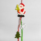 Набор для создания новогодней подвески «Дед Мороз с ёлочкой» - Фото 2
