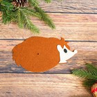 Набор для создания подвески из фетра и бумаги «Ёжик» - Фото 3