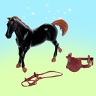 Игровой набор лошадка с куклой, с аксессуарами - Фото 2