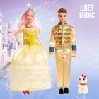 Набор кукол «Принц и принцесса», с питомцем, МИКС - фото 318228882