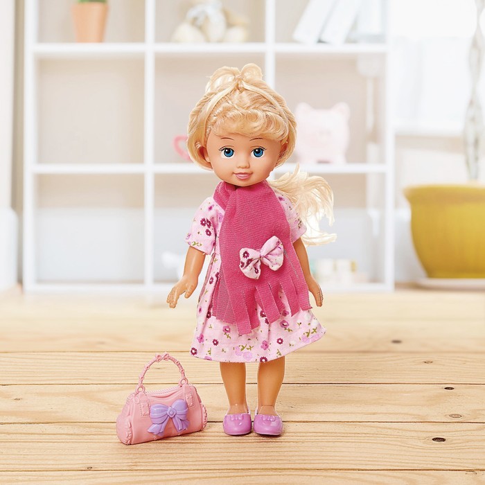 Кукла классическая «Наташа» в платье, с аксессуарами, МИКС - фото 1883475221