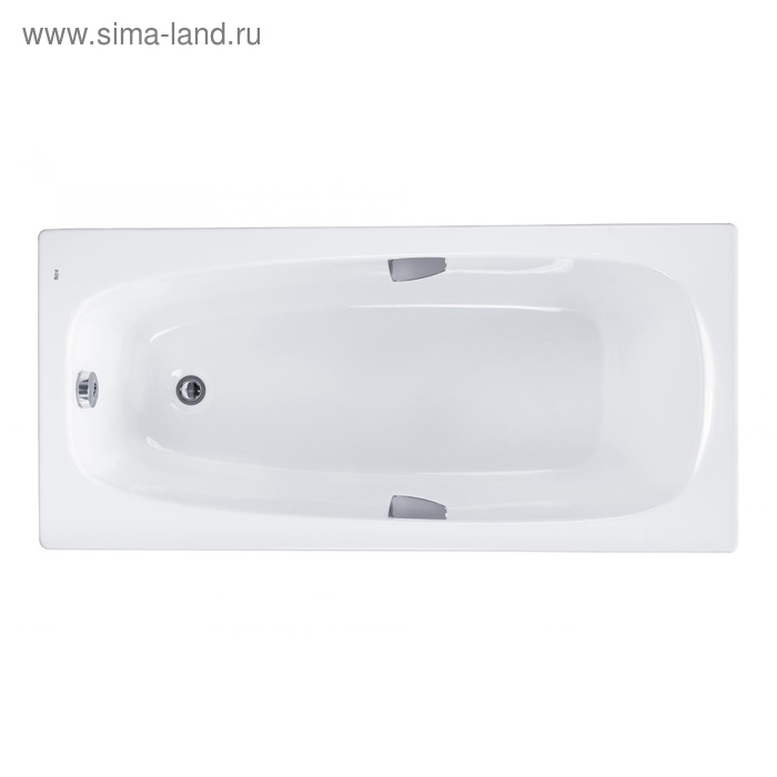 Ванна акриловая Roca Sureste 160 x 70 см, прямоугольная, цвет белый - Фото 1