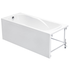 Ванна акриловая Roca Uno 160 x 75 см, прямоугольная, цвет белый - Фото 4