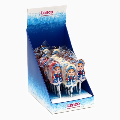 Карамель леденцовая новогодняя «Снегурочка», 17 г