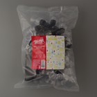 Гирлянда "Нить" улично-комнатная с насадками "Колокол", 5м, LED(IP44)-40-220V, 8 режимов, нить тёмная, свечение розовое - Фото 7